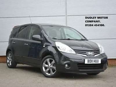 Used Nissan Note N-TEC 88 HP (64 kW) 2011 Black Hatchback