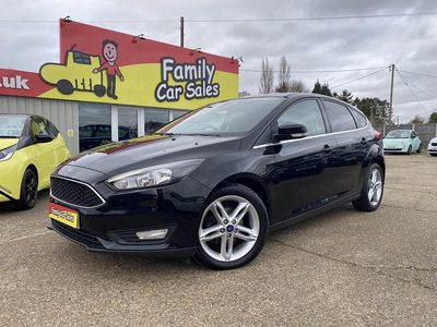 Used Ford Focus Zetec 2015 Black Hatchback