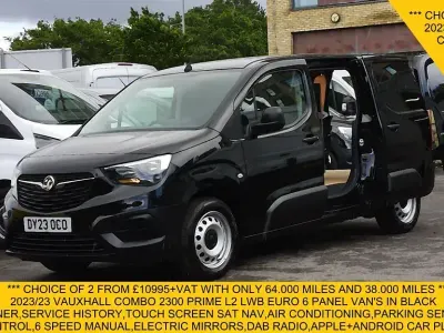 Second-hand Vauxhall Combo 100 CP (73 kW) 2023 Negru Monovolum