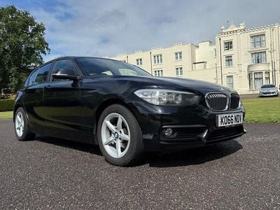 Used BMW 116 Efficient Dynamics 116 HP (85 kW) 2017 Black Hatchback