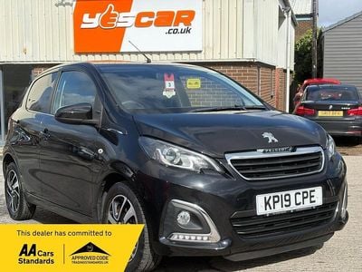 Used Peugeot 108 Allure 2019 Black Hatchback