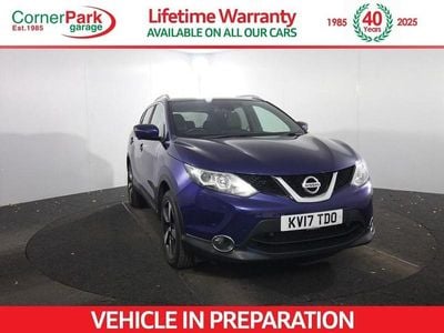 Blue Used 2017 Nissan Qashqai N-Vision SUV | £8,999 (Fair price)
