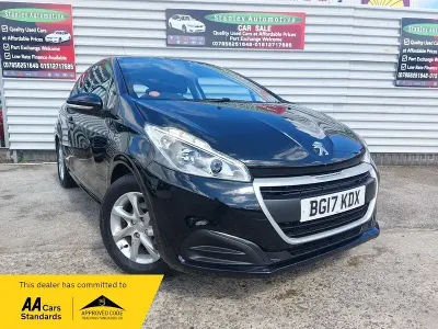 Used Peugeot 208 Active 2017 Black Hatchback