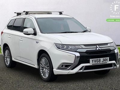 White Used 2018 Mitsubishi Outlander P-HEV Estate | £12,499 (Fair price)