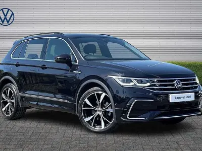 Used VW Tiguan R-line 150 HP (110 kW) 2022 Black SUV