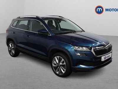 Used Skoda Karoq SE L 150 HP (110 kW) 2023 Blue SUV
