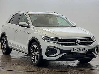 White Used 2025 VW T-Roc R-line SUV | £26,990 (Fair price)
