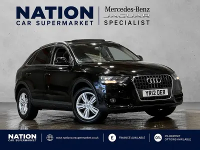Used Audi Q3 170 HP (125 kW) 2012 Black SUV