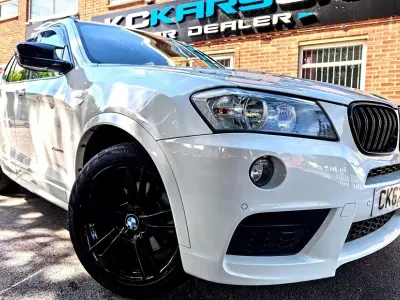 Used BMW X3 M Sport 184 HP (135 kW) 2012 White SUV