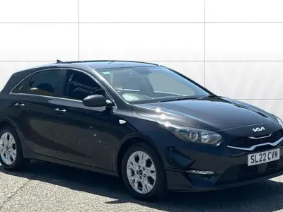 Used Kia Ceed 120 HP (88 kW) 2021 Black Hatchback