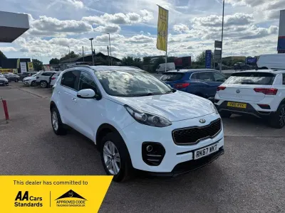 Used Kia Sportage 177 HP (130 kW) 2017 White SUV