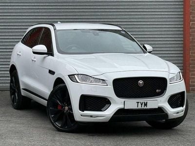 Used Jaguar F-Pace S 300 HP (220 kW) 2017 White SUV