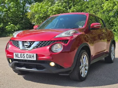 Used Nissan Juke Acenta Premium 115 HP (84 kW) 2015 Red SUV