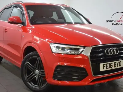 Used Audi Q3 S-line plus 184 HP (135 kW) 2016 Red SUV
