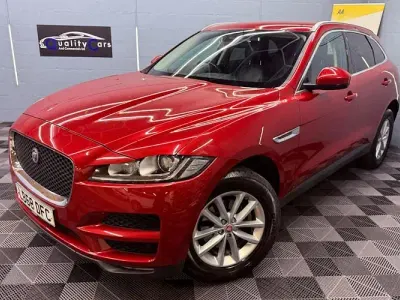 Used Jaguar F-Pace Prestige 180 HP (132 kW) 2019 Red SUV