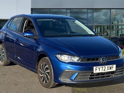 Used VW Polo Life 95 HP (69 kW) 2022 Reef blue Hatchback