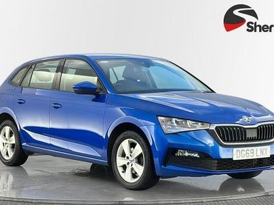 Used Skoda Scala SE 115 HP (84 kW) 2019 Blue Hatchback