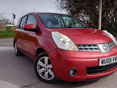Used Nissan Note Acenta 88 HP (64 kW) 2008 Red MPV