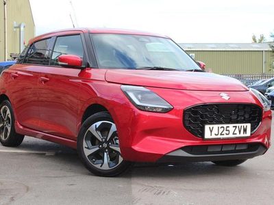 Red Used 2025 Suzuki Swift Hatchback | £16,100 (A bit pricey)