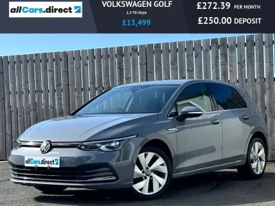 Usado VW Golf VII Style 130 HP (95 kW) 2020 Cinzento Citadino
