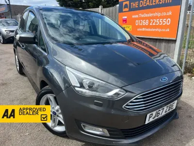 Used Ford C-MAX Titanium X 125 HP (91 kW) 2018 Grey MPV