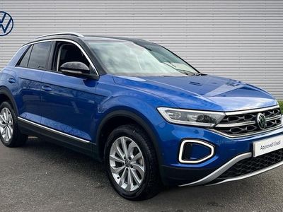 Used VW T-Roc Style 150 HP (110 kW) 2024 Blue SUV