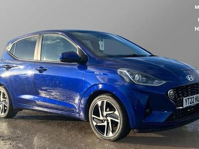Used Hyundai i10 Premium 84 HP (61 kW) 2022 Blue Hatchback