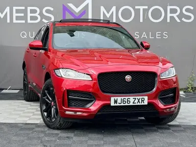 Used Jaguar F-Pace R-Sport 180 HP (132 kW) 2016 Red SUV