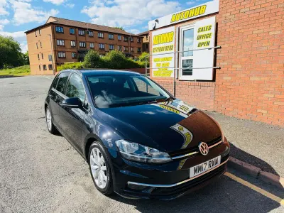 Used VW Golf VII GT 2017 Black Hatchback