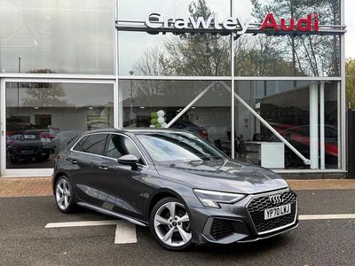 Grey Used 2020 Audi A3 Sportback S-Line Hatchback | £20,250 (A bit pricey)