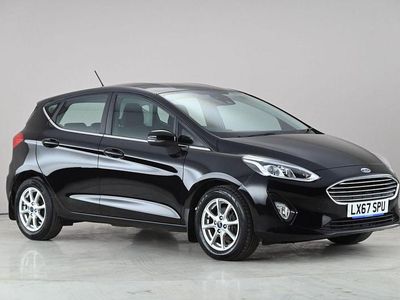 Used Ford Fiesta Zetec 2017 Black Hatchback