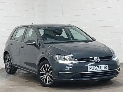 Used VW Golf VII SE 125 HP (91 kW) 2018 Grey Hatchback