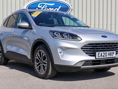used Ford Kuga a 2.5 EcoBoost Duratec 14.4kWh Titanium CVT Euro 6 (s/s) 5dr Sat Nav