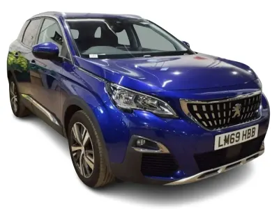 Used Peugeot 3008 Allure 130 HP (95 kW) 2019 Blue SUV