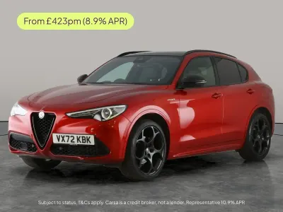Begagnad Alfa Romeo Stelvio Veloce 280 HK (205 kW) 2023 Röd SUV