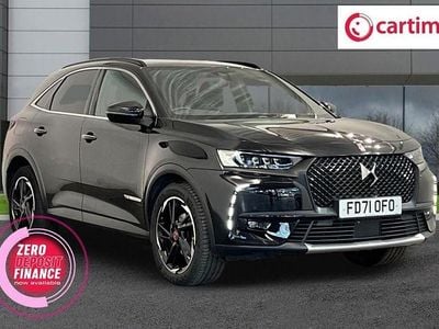 Used DS Automobiles DS7 Crossback Performance Line Plus 130 HP (95 kW) 2022 Black SUV