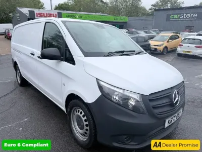 Begagnad Mercedes Vito Progressive 161 HK (118 kW) 2021 Vit Van