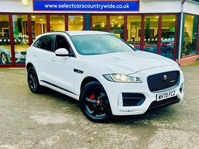 White Used 2020 Jaguar F-Pace R-Sport SUV | £13,995 (A bit pricey)