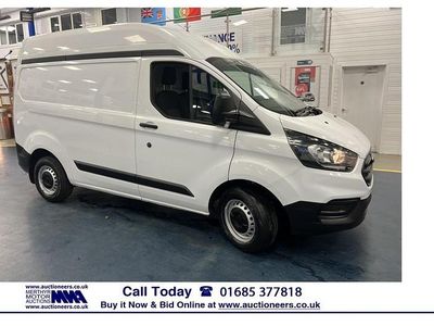 Used Ford Transit Custom 105 HP (77 kW) 2019 White Van