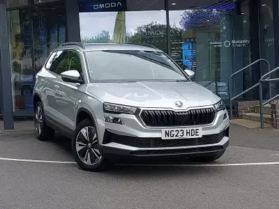 Used Skoda Karoq SE Drive 150 HP (110 kW) 2023 Silver SUV