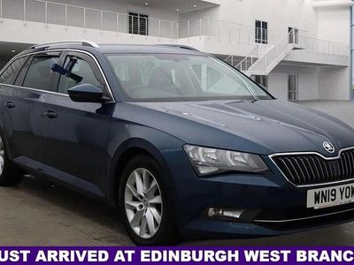 Used Skoda Superb SE Technology 150 HP (110 kW) 2019 Blue Estate
