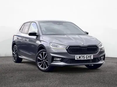 New Skoda Fabia Monte Carlo 85 HP (62 kW) 2025 Grey Hatchback
