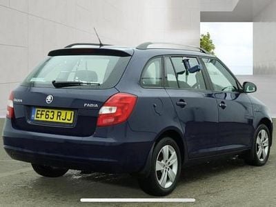 Used Skoda Fabia SE 2014 Blue Estate