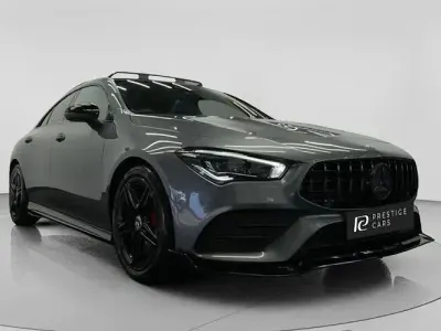 Used Mercedes CLA200 AMG line 163 HP (119 kW) 2022 Grey Coupe