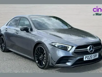 Used Mercedes A35 AMG Premium Plus 306 HP (225 kW) 2020 Grey Sedan