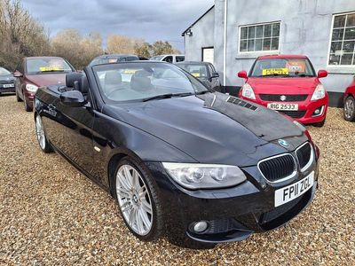 Used BMW 320 Cabriolet M Sport 170 HP (125 kW) 2011 Black Cabriolet