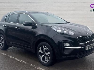Used Kia Sportage 130 HP (95 kW) 2020 Black SUV