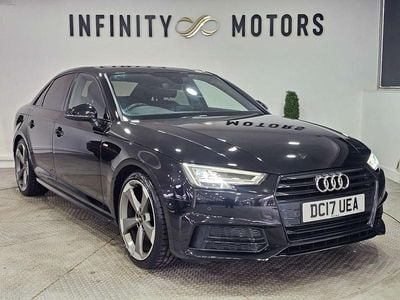 Used Audi A4 Black Edition 150 HP (110 kW) 2017 Black Sedan