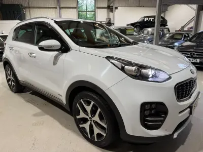 Used Kia Sportage GT-Line 134 HP (98 kW) 2016 White SUV