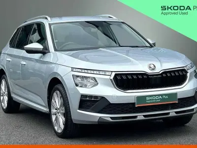 Used Skoda Kamiq SE L 115 HP (84 kW) 2025 Brilliant silver metallic SUV